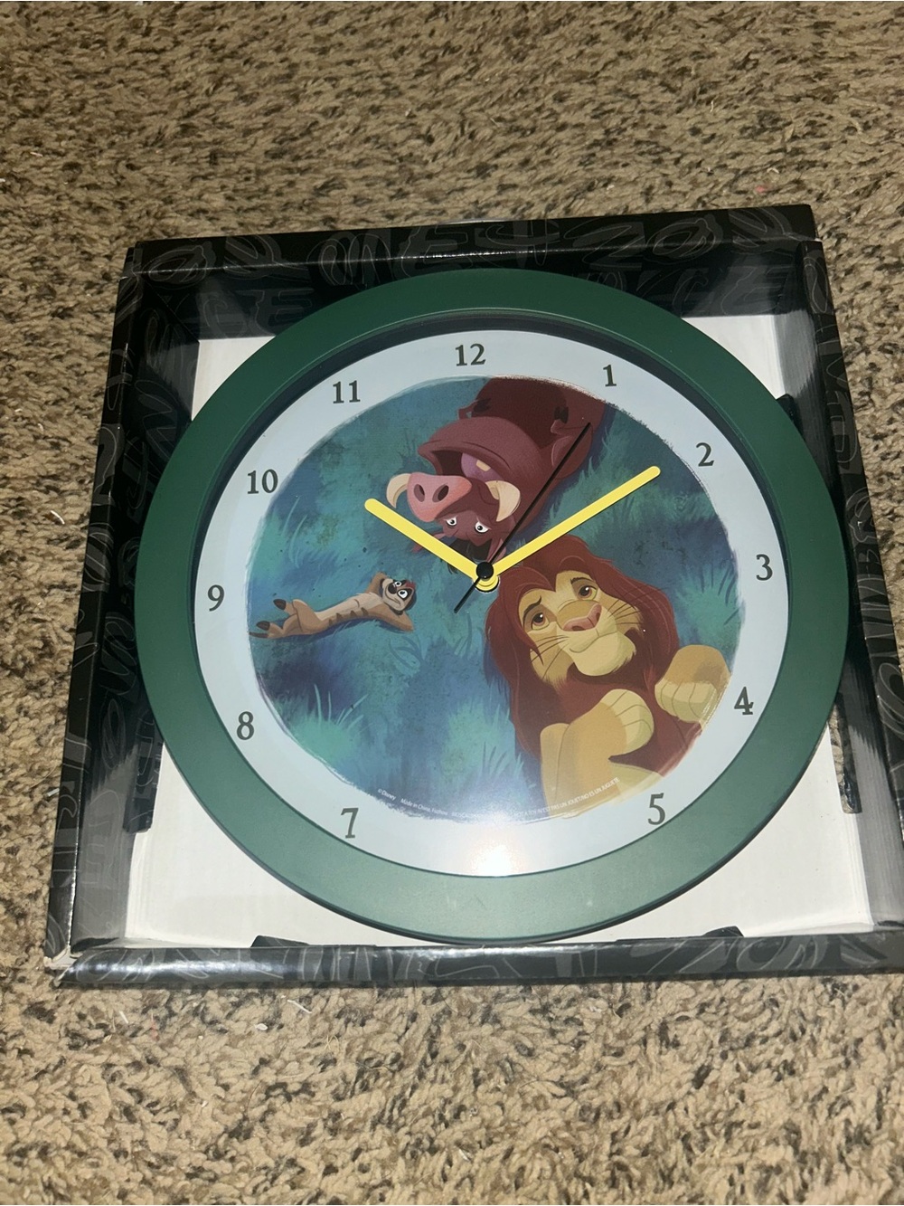 Disney Lion King Wall Clock